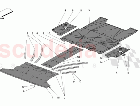 Photo of LH CENTER AERODYNAMIC UNDERFLOOR…