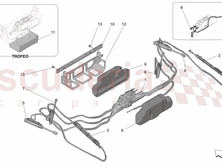 Photo of RH HYDRAULIC CYLINDER WITH PIPES…