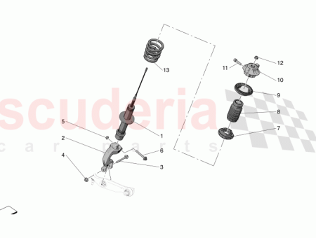 Photo of ASSEMBLAGE DE L AMORTISSEUR ARRI RE…