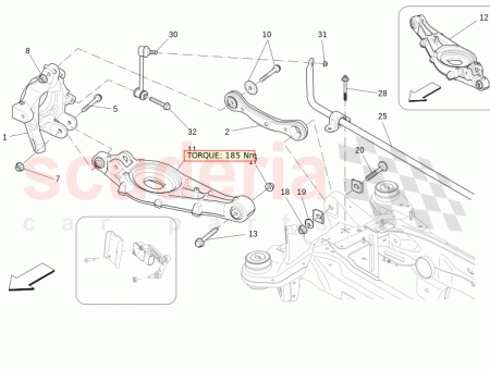 Photo of ENSEMBLE PORTE MOYEU ARRI RE GAUCHE…