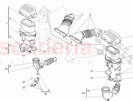 Photo of MANCHON D ADMISSION D AIR INF RIEUR GAUCHE…