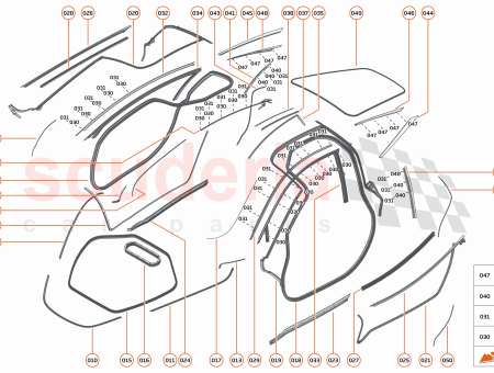 Photo of SEAL DOOR TERTIARY AERO BLADE LH…