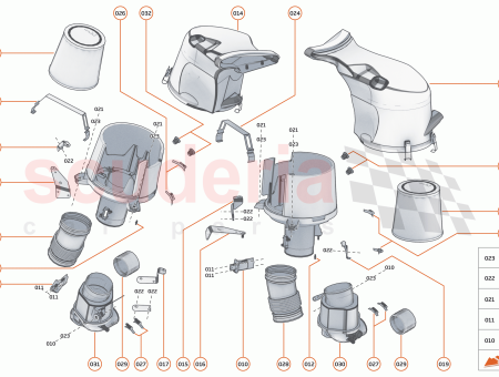 Photo of RESONATOR CLEAN AIR DUCT LH…