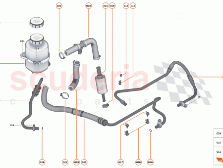 Photo of ASSY HOSE FEED MANIFOLD TO RACK LHD…