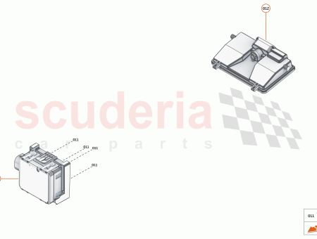 Photo of RADAR ECU…