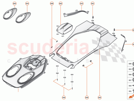 Photo of GRILLE REAR DECK MESH…