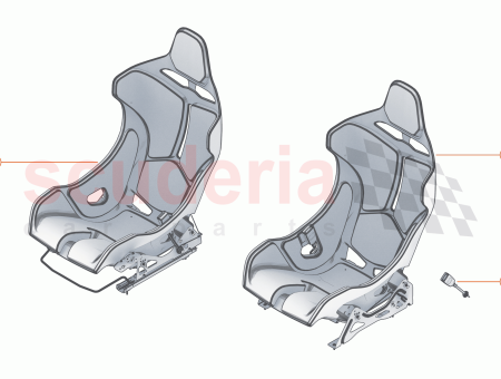 Photo of ASSY RACE SEAT RHD DRIVER…