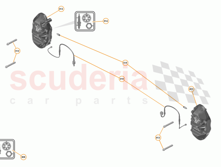 Photo of Sensor Brake Pad Wear Assembly Rear…