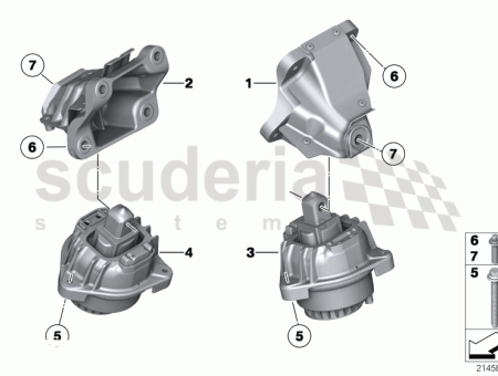 Photo of SUPPORT MOTEUR GAUCHE 22 11…