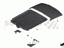 Photo of GARNITURE DE TOIT ARRI RE 51 44…