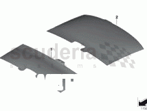 Photo of GARNITURE DE TOIT AVANT 51 44…