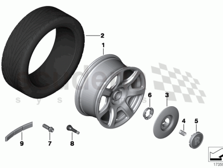 Photo of JANTE EN ALLIAGE L GER POLIE 36 11…