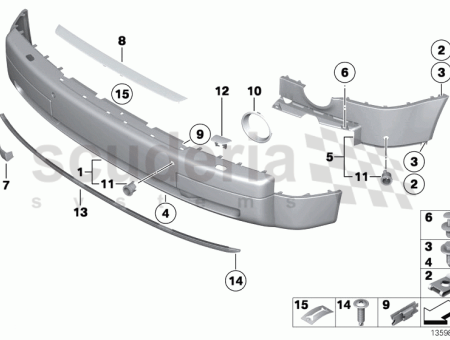 Photo of PANNEAU DE GARNITURE DE PARE CHOCS AVANT DROIT…
