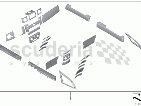 Photo of KIT BOIS INT RIEUR COMPLET CROSSBANDED 51 41…