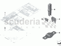 Photo of TIQUETTE AUTOCOLLANTE GROUPE DE FUSIBLES ARRI RE 71…