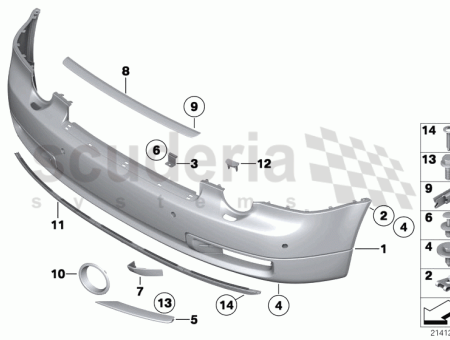 Photo of COUVERCLE PARE CHOCS AVANT 51 11…
