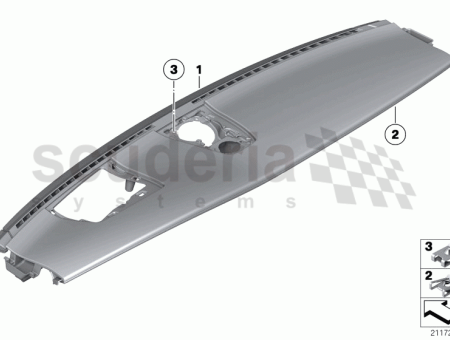 Photo of PANNEAU D HABILLAGE TABLEAU DE BORD HAUT 51…