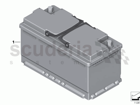 Photo of BATTERIE ORIGINALE ROLLS ROYCE AGM 61 21…