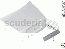 Photo of POIGN E COUVERCLE DU COFFRE 51 13…