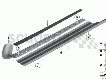 Photo of BANDE DE SEUIL GAUCHE 51 13…