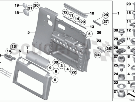 Photo of ENSEMBLE DE BO TIER DE PORTE AVANT DROIT…