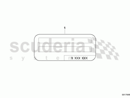 Photo of TIQUETTE DE RAPPEL UNIT DE COMMANDE DE BASE…