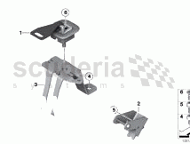 Photo of SUPPORT MONTAGE ISOFIX HAUT GAUCHE 51 71…