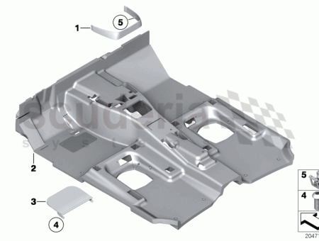 Photo of GARNITURE CONDUIT DE CHAUFFAGE DROITE 51 47…