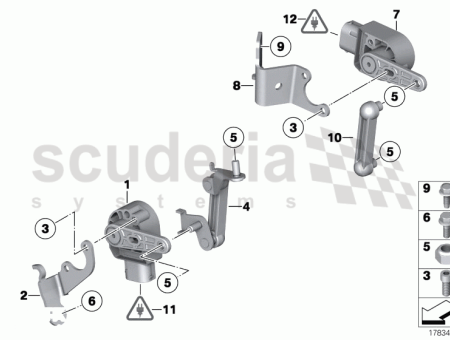 Photo of SUPPORT CAPTEUR DE NIVEAU DROIT 37 14…