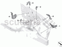 Photo of SUPPORT TUYAU DE FREIN GAUCHE 41 10…