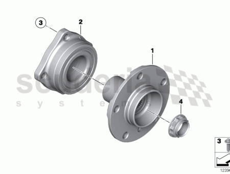 Photo of UNIT DE ROULEMENT BILLES CONTACT OBLIQUE 33 41…