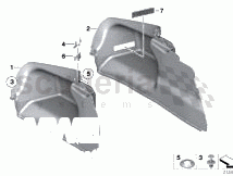 Photo of GARNITURE DE COFFRE GAUCHE 51 47…