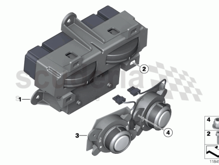 Photo of CONTROL UNIT REAR CLIMATE CONTROL…