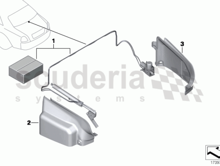 Photo of GARNITURE DE COFFRE GAUCHE 51 47…