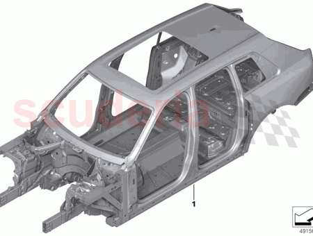 Photo of Body skeleton panoramic roof 41 00…