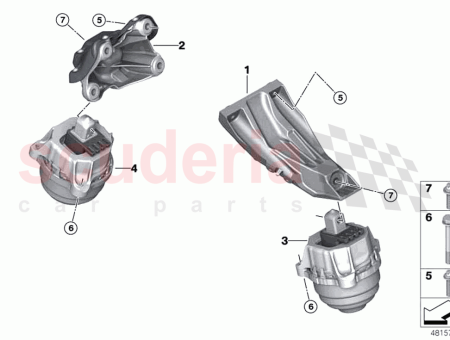 Photo of SUPPORT MOTEUR DROIT…