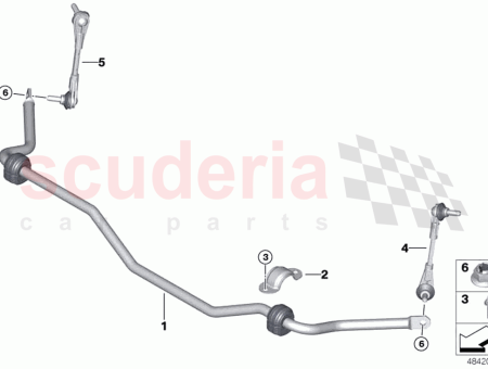 Photo of STABILISATEUR AVANT AVEC MONTAGE EN CAOUTCHOUC…
