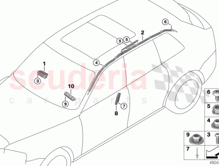 Photo of MODULE D AIRBAG DE PROTECTION DES GENOUX DROIT…