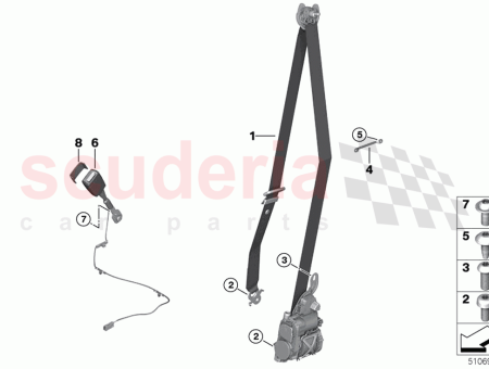 Photo of CEINTURE SUP RIEURE AVANT GAUCHE…