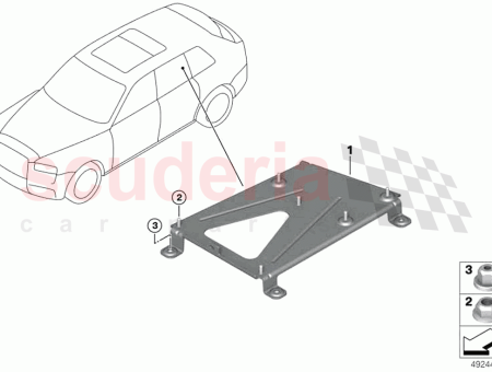 Photo of SUPPORT MODULE DE CHARGE DE LA BATTERIE BCU…