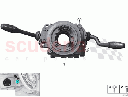 Photo of SWITCH CLUSTER STEERING COLUMN…