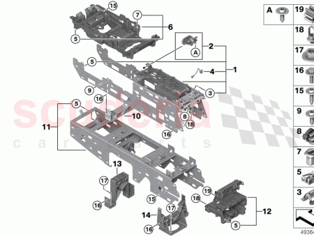 Photo of CONSOLE CENTRALE PARTIE INF RIEURE…