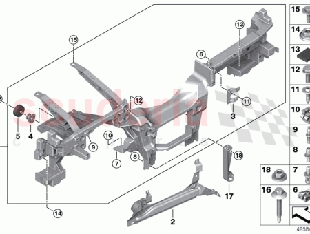 Photo of SUPPORT CRASHPAD PANNEAU INST C T CONDUCTEUR…