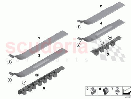 Photo of BANDE DE SEUIL DE PORTE ARRI RE GAUCHE…