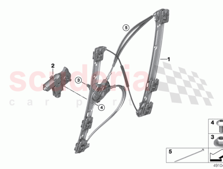 Photo of L VE VITRE SANS MOTEUR AVANT GAUCHE…