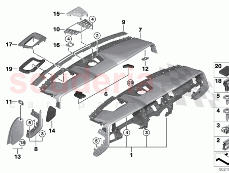 Photo of TABLEAU DE BORD PARTIE SUP RIEURE…