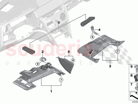 Photo of PANNEAU DE GARNISSAGE COMMANDES AU PIED…