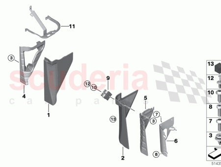 Photo of PANNEAU D HABILLAGE LAT RAL BAS AVANT DROIT…
