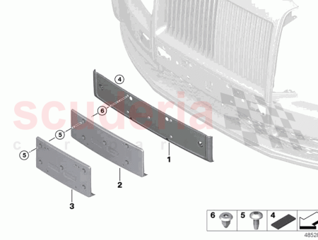 Photo of SUPPORT DE PLAQUE D IMMATRICULATION…