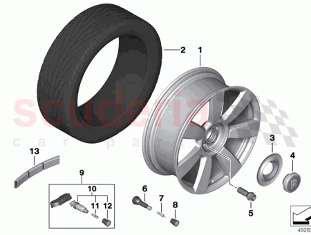 Photo of JANTE EN ALLIAGE L GER POLIE…